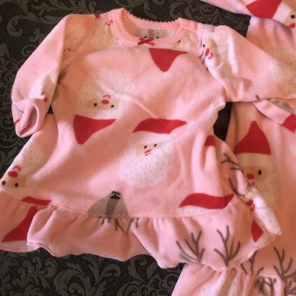 NWT 6  7 carters doll & girl matching nightgowns - Picture 2 of 6